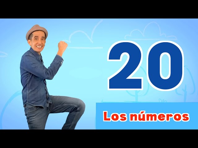 LOS NÚMEROS del 1-20 - Aprende a contar - Música educativa - ¡Cuenta con 123 Andrés!