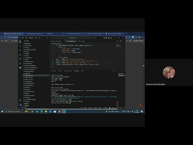 Showing you my learning Journey,  basics of Python coding