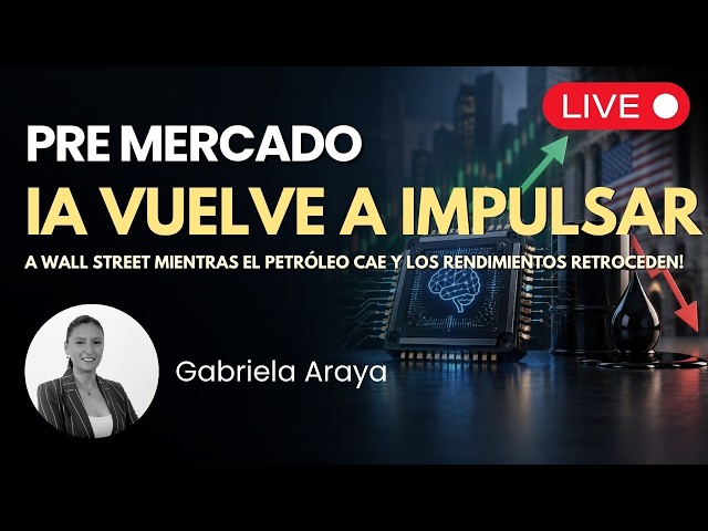¡La IA vuelve a impulsar a Wall Street  | Apertura del Mercado | Inversiones y Trading.