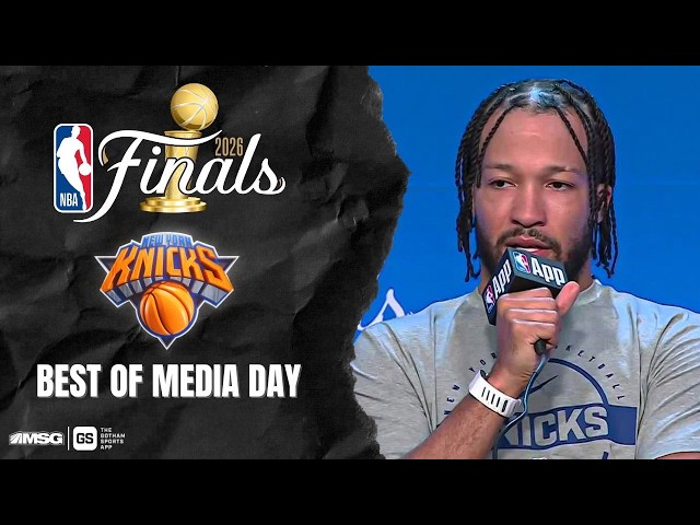 New York Knicks NBA Finals Media Day Press Conference | New York Knicks