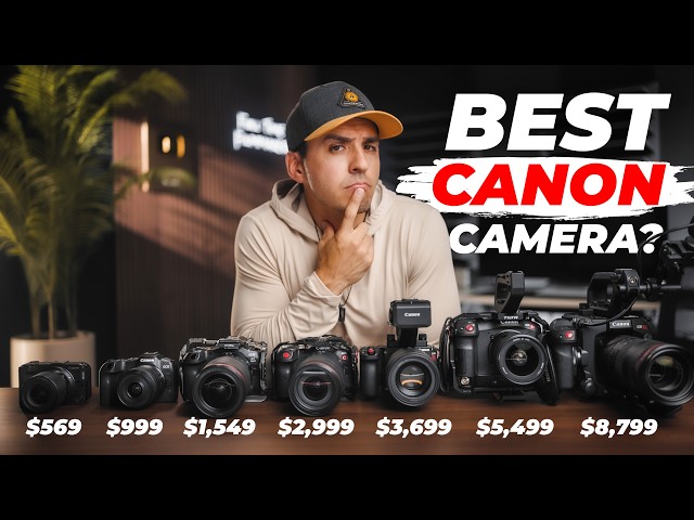 I own most CANON cameras, which do I ACTUALLY use?
