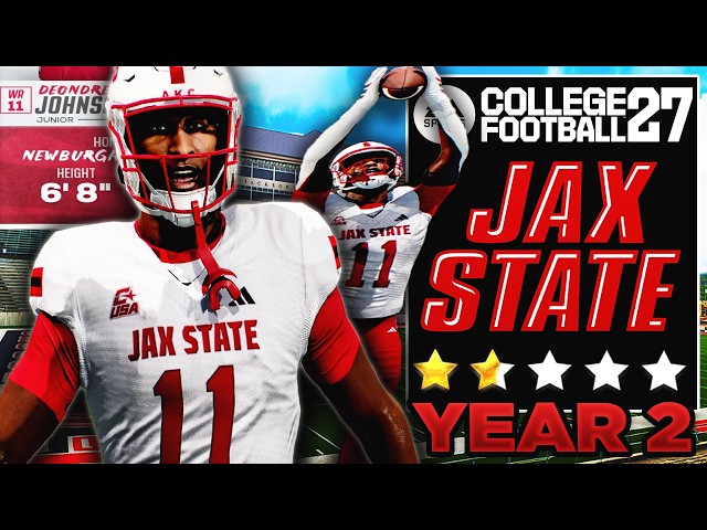 Our 6 FOOT 8 WR Dominates in College Football 27 | Ep. 2