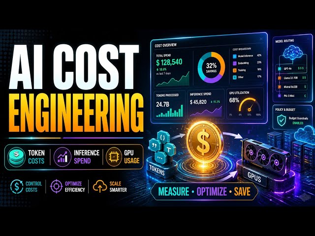 AI Cost Engineering | Controlling Token Costs, Inference Spend, and GPU Usage | Uplatz