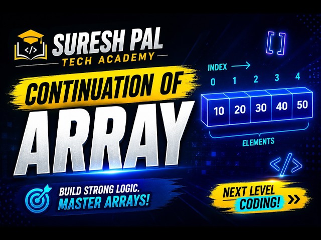 Java Arrays Part 2 in Hindi | Multi-Dimensional Arrays Explained with ExamplesJAVA14