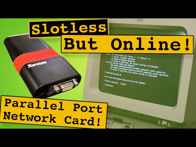 No ISA Slots? Networking the IBM PS/1 by Parallel Port