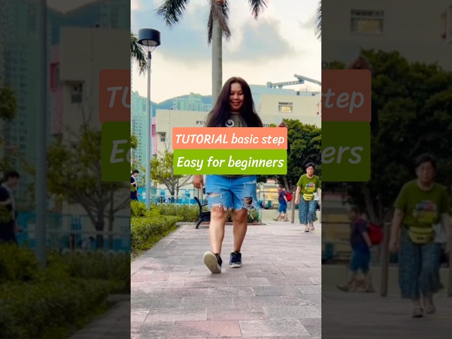 Basic step footwork for shuffle beginners #dance #tutorial #howto #shuffledance #youtubeshorts