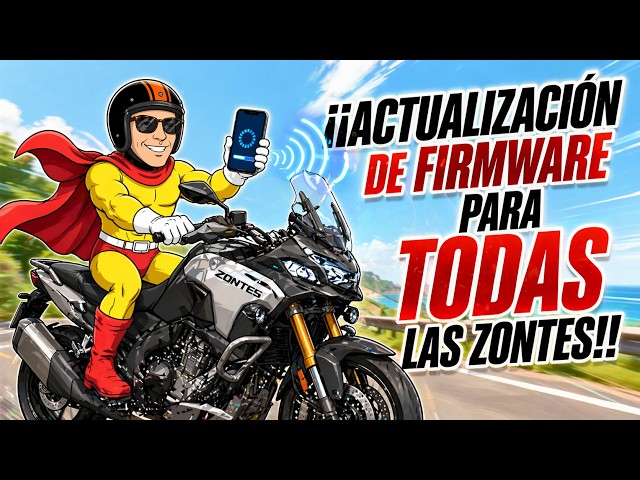 Firmware update for ALL Zontes!! 📲🏍️