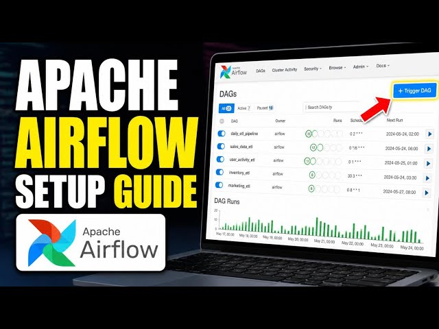 How to setup Apache Airflow for scheduled ETL pipelines - Beginner Guide
