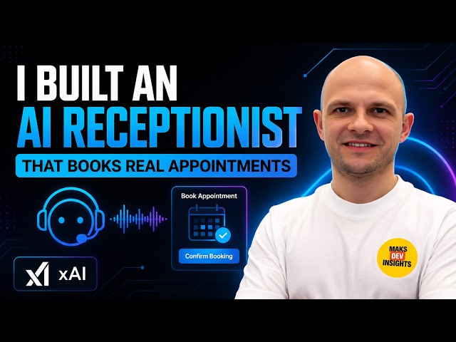 I Built an AI Receptionist That Books Real Appointments