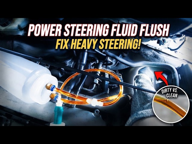 Goodbye to Heavy Steering: Quick Fluid Flush Tutorial