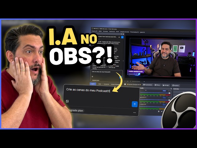 🤖 I installed an AI in my OBS! It creates overlays, scenes, and countdowns all by itself! (Meld S...