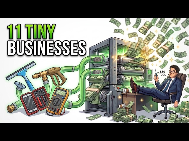 11 TINY BUSINESSES With Giant Profit Margins