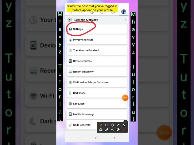 Review post before appear on your facebook wall #short #facebooktipsandtricks #facebookupdate2023