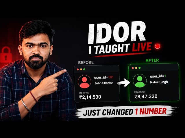 Live Web Hacking Training | IDOR : Live Hunting | Bug Bounty Tutorial | Indian Cyber Club