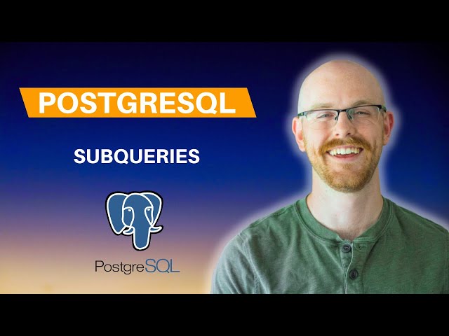 Subqueries in PostrgreSQL