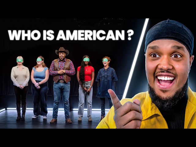 6 Americans vs 1 Secret British Person