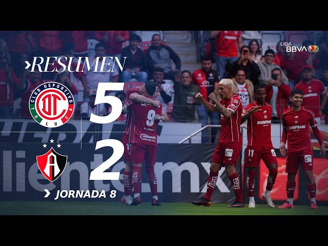 TOLUCA 5-2 ATLAS | The Devils keep entertaining and winning! | MD8 AP26