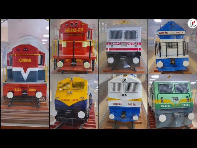 INDIAN TRAINS ICF MUSEUM | All train miniature model detail walkaround | Crazymade