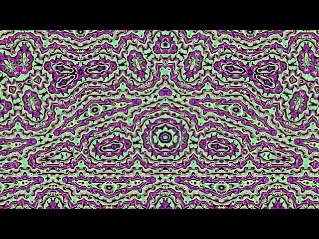 Abstract video synthesis loop 4K 60fps 450secs FujY 001