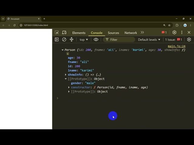 Object Destructuring & DOM Introduction (Part 23)