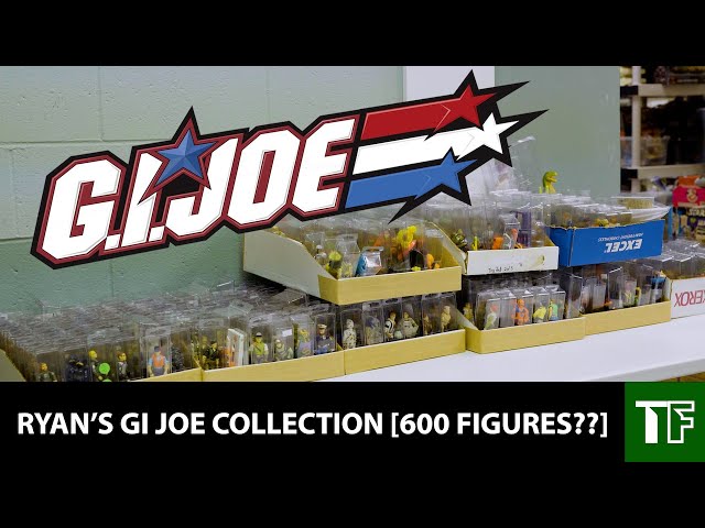 Ryan's GI Joe Action Figure Collection | 600 figures from 1982-1994