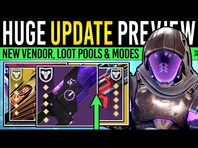Destiny 2: HUGE MONUMENT PREVIEW! New EXOTICS, Special Vendor, Unique Weapons, Global Events & Lore