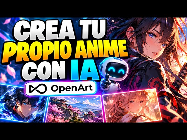 🔥 Cómo CREAR tu propio ANIME con IA | OpenArt 2026 - La verdad sin filtros