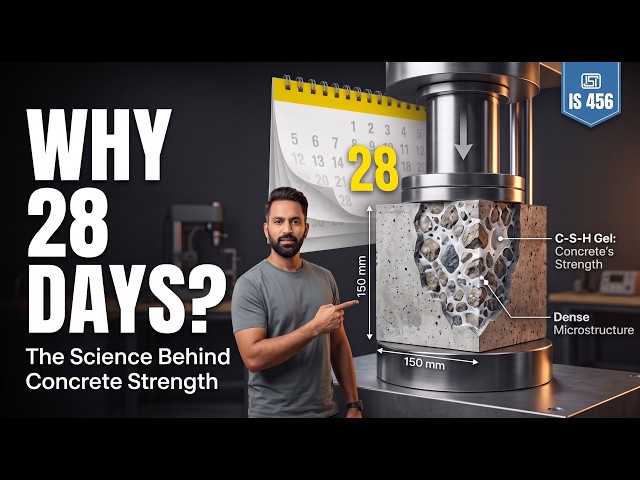 Why Engineers Wait 28 Days Before Testing Concrete | The Science Behind Concrete Strength