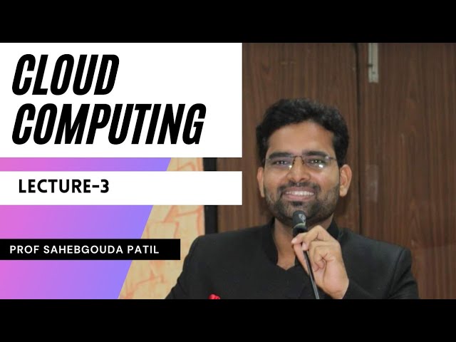 Cloud Computing M.Tech CSE VTU by  Prof Sahebgouda Patil BLDEACET