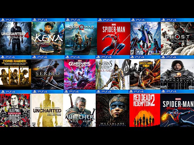 Top 25 Best PS4 ACTION ADVENTURE Games (Updated)