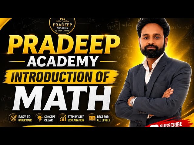 Introduction Of Pradeep Academy🔥💯