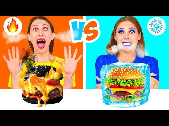 Hot vs Cold Food Challenge | Epic Food Battle by Fun Teen