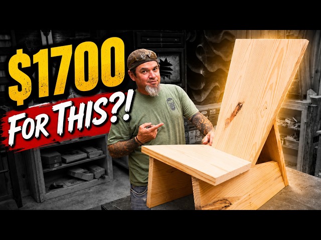 Modern Adirondack Chair Build – Beginner Friendly & Profitable