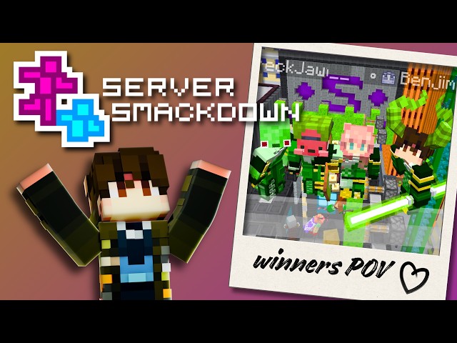 We are the Green Ninja's in The SERVER SMACKDOWN PRIDE Event! | Green Team POV Vod