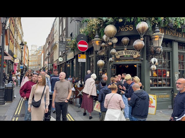 London City Tour 2025 | 4K HDR Virtual Walking Tour around the City | London Walk 2025