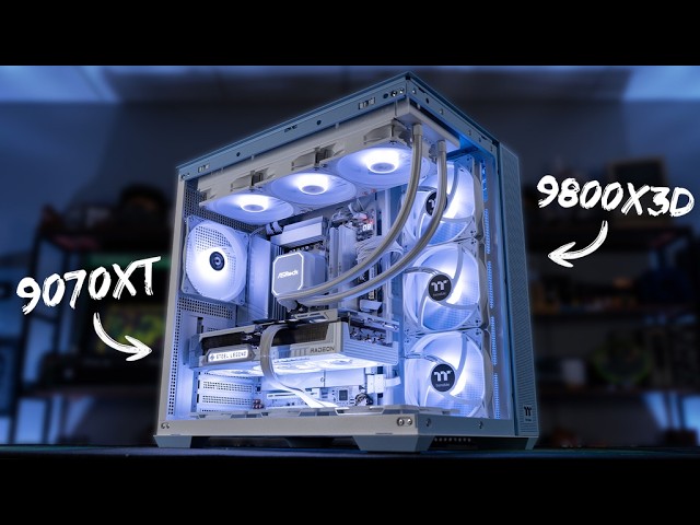 Hydrangea Heat - Custom PC Build Highlight