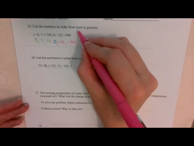 Standard Study Guide