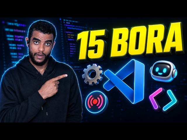 Stop Wasting Time! Use These 15 Extensions in Your VS Code