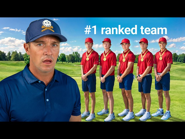 Pro vs #1 Ranked Golf Team