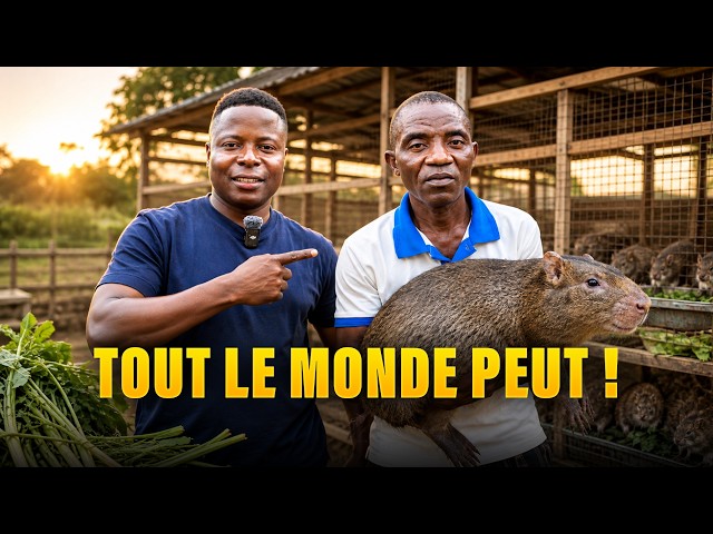 Il élève des aulacodes sur ma propre ferme : Tout le monde peut réussir !
