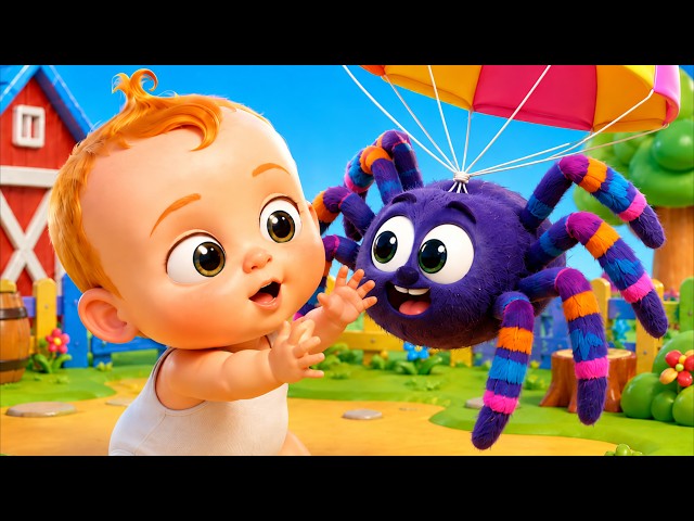 Itsy Bitsy Spider Song |+Compilation | Lala Loops Kids Songs & Nursery Rhymes & cartoon
