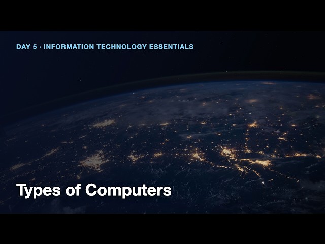 The Different Types of Computers