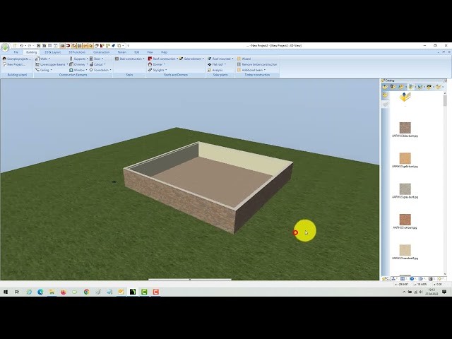 Ashampoo 3D CAD - User Interface Overview