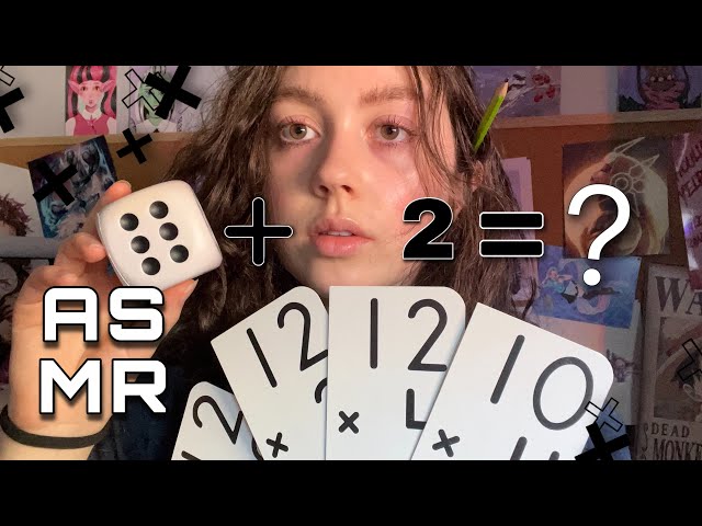 ASMR | Quick Focusing Math Games and Solving Math Problems ( personal attention, counting + )￼
