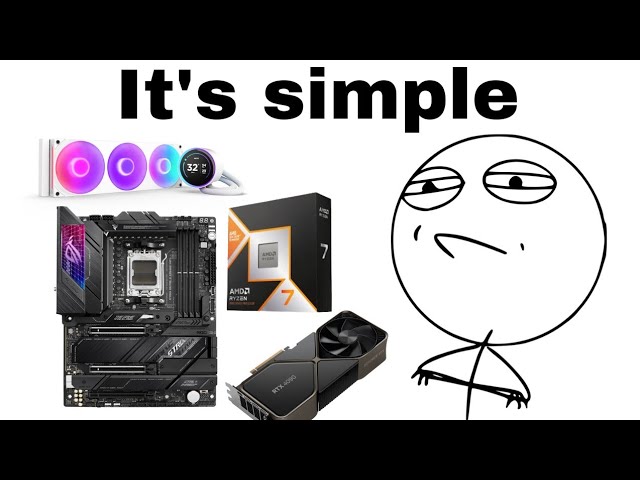 PC Building for Dummies: Part Picking Made Stupid Simple