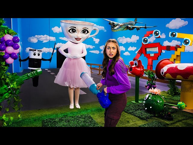 Plants VS Brainrot In Real Life [Roblox]
