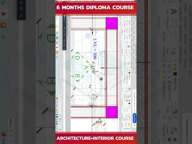 Lecture 12 Autoccad Detailed Class Live Bathroom Master Interior Design Luxury  #chatgpt#InteriorDe