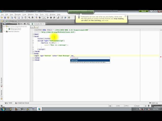 01-Advanced JavaScript (recorded session) - How to define/declare User Defined Functions