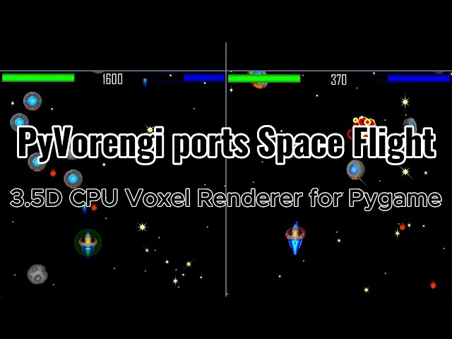 I Wrote a 3.5D Pygame Voxel Renderer to Port 2D Games to 3D with PyVorengi SDK on CPU