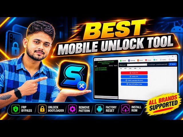 New S-Tool Pro 2026 🔥 All Device Support | Samsung • Xiaomi • MediaTek | Repair Solution
